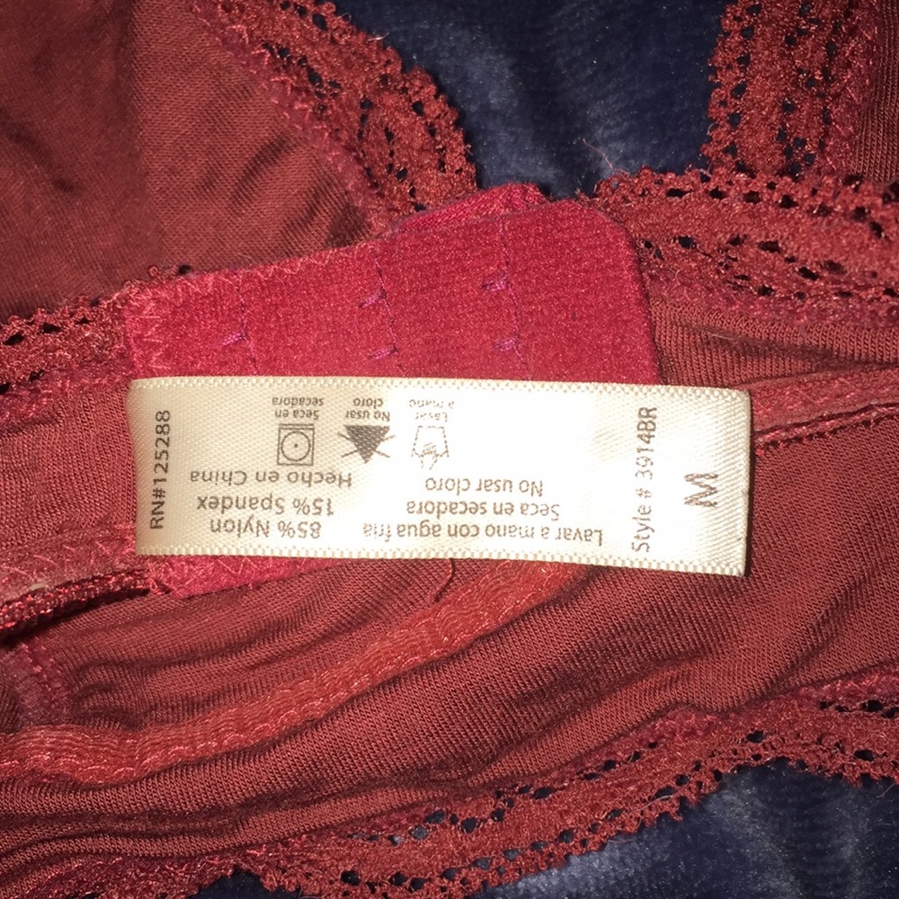 Rust Colored Bralette - Picture 3 of 3